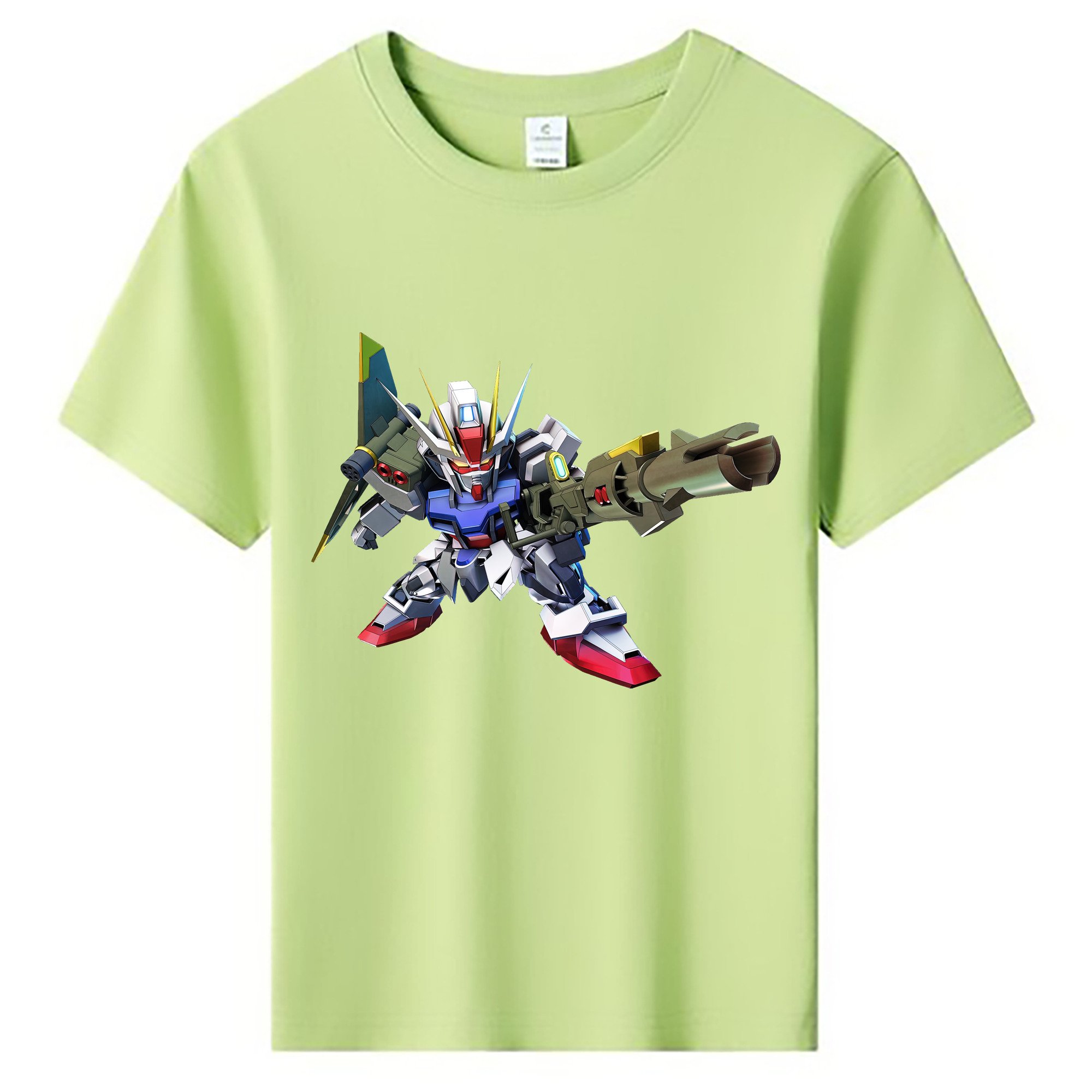 （画像用） 機動戦士ガンダム Mobile Suit Gundam 綿100％キッズTシャツ（フロントプリント）